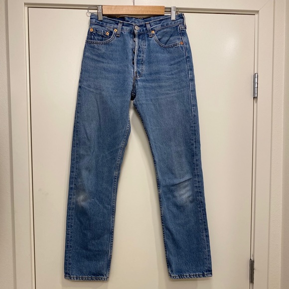 Vintage 90s Levi’s 501 fits 25 see measurements - Picture 1 of 7
